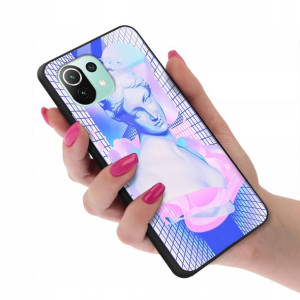 Etui GLASS do XIAOMI Mi 11 LITE 4G Obudowa Wzory