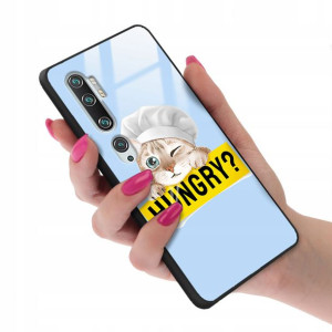 Etui GLASS do XIAOMI MI NOTE 10 TEDDY Misie Wzory
