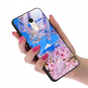 Etui GLASS do XIAOMI REDMI 5 Case Wiosenne Wzory