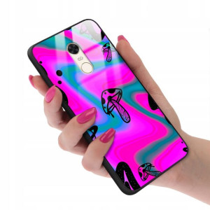 Etui Glass do XIAOMI REDMI 5 Obudowa Case Wzory