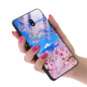 Etui GLASS do XIAOMI REDMI 8A Case Wiosenne Wzory