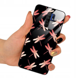 Etui Glass do XIAOMI REDMI 9 Obudowa Motyle Wzory