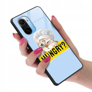Etui GLASS do XIAOMI REDMI K40 TEDDY Misie Wzory