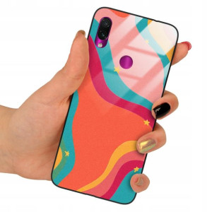 Etui Glass do XIAOMI REDMI NOTE 7 Case Dużo Wzorów