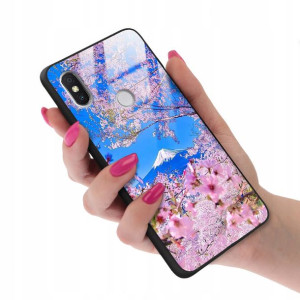 Etui GLASS do XIAOMI REDMI S2 Case Wiosenne Wzory