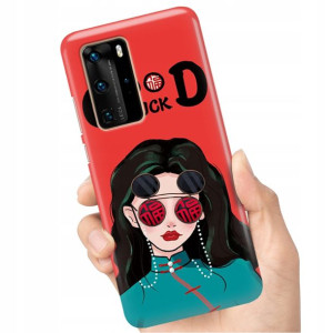 Etui Grube 2mm do HUAWEI P40 PRO Case Misie Wzory