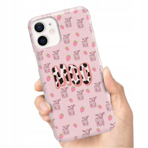 Etui Grube 2mm do IPHONE 12 MINI Case Misie Wzory