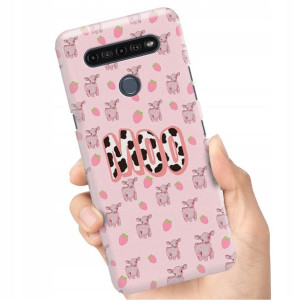 Etui Grube 2mm do LG K51S Obudowa Case Misie Wzory