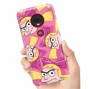 Etui Grube 2mm do MOTOROLA MOTO G7 PLUS Miś Wzory