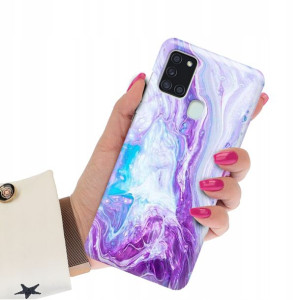 Etui Grube 2mm do SAMSUNG A21S Obudowa Case Wzory