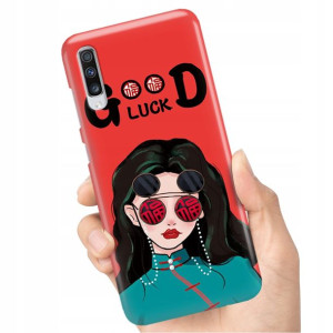 Etui Grube 2mm do SAMSUNG A70 Obudowa Misie Wzory
