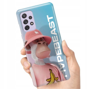 Etui Grube 2mm do SAMSUNG A72 5G Case Misie Wzory