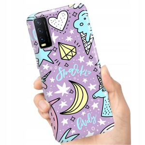 Etui Grube 2mm do VIVO Y20 2021 Obudowa Case Wzory