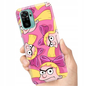 Etui Grube 2mm do XIAOMI REDMI NOTE 10s Miś Wzory