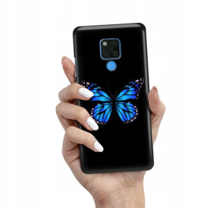 Etui Mat Czarny do HUAWEI MATE 20 X Wiosna Wzory