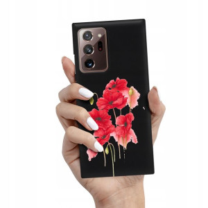 Etui Mat Czarny do SAMSUNG NOTE 20 ULTRA Top Wzory