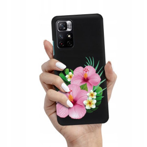 Etui Mat Czarny do XIAOMI REDMI NOTE 11 5G Wzory
