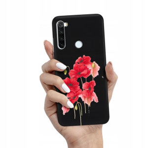 Etui Mat Czarny do XIAOMI REDMI NOTE 8T Top Wzory