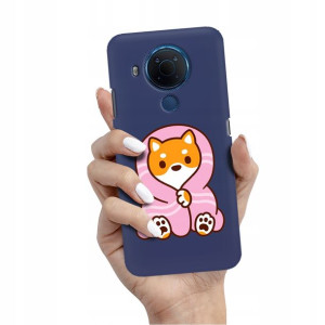 Etui Matowe GRANAT do NOKIA 5.4 Obudowa Case Wzory