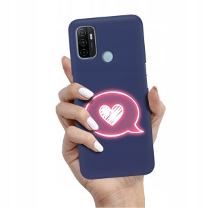 Etui Matowe GRANAT do OPPO A53 5G Obudowa Wzory