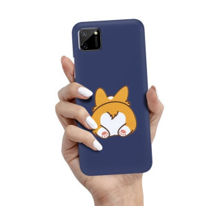 Etui Matowe GRANAT do REALME C20 Case Top Wzory