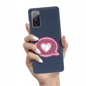 Etui Matowe GRANAT do SAMSUNG S20 LITE Case Wzory