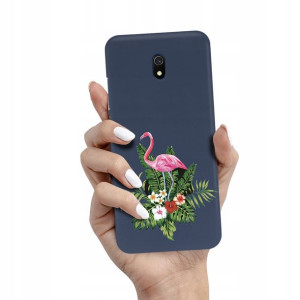 Etui Matowe Granat do XIAOMI REDMI 8A Wiosna Wzory
