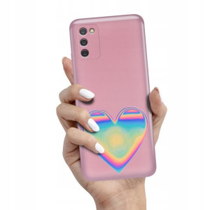 Etui Metalic Różowy do SAMSUNG GALAXY A03s EU Wzór