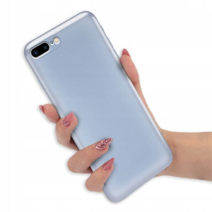 Etui METALICZNE Shine do IPHONE 8 PLUS NIEBIESKI