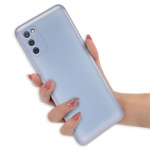 Etui METALICZNE Shine do SAMSUNG A03S NIEBIESKI
