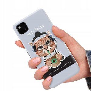 Etui Premium do GOOGLE PIXEL 4A Case Misie Wzory