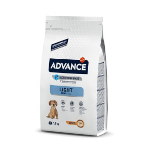 Advance Sucha Karma Dla Psów Małych Ras z Tendencją Do Tycia 1,5 kg