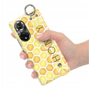 Etui z Paskiem do HUAWEI HONOR 50 PRO Modne Wzory