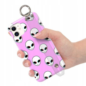 Etui z Paskiem do iPHONE 11 Case Modne Różne Wzory