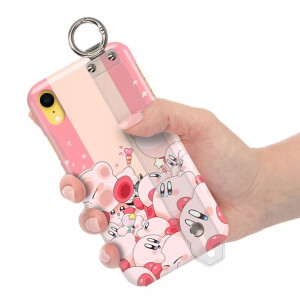 Etui z Paskiem do iPHONE XR Case Modne Różne Wzory