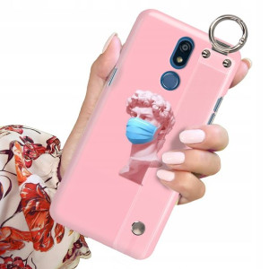 Etui z paskiem do LG K40 Case na telefon WZORY