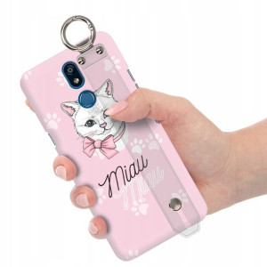 Etui z Paskiem do LG K40 Piękne Młodzieżowe Wzory
