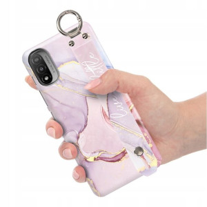 Etui z Paskiem do MOTOROLA E20 Case Modne Wzory