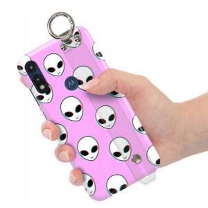 Etui z Paskiem do MOTOROLA E7 Case Modne Mix Wzory