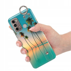 Etui z Paskiem do MOTOROLA G60 4G Case Modne Wzory