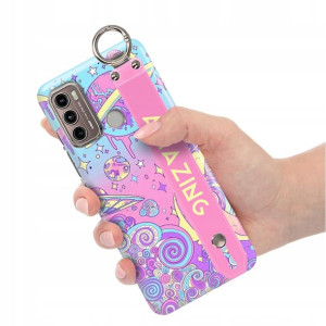 Etui z Paskiem do MOTOROLA G60 4G Case Modne Wzory
