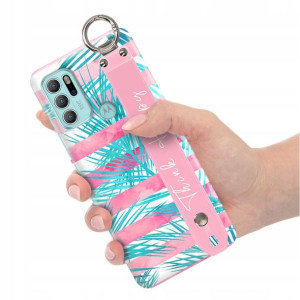 Etui z Paskiem do MOTOROLA G60s Modne Top Wzory