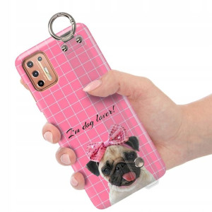 Etui z Paskiem do MOTOROLA G9 PLUS Piękne Wzory