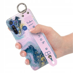 Etui z paskiem do MOTOROLA MOTO G8 Obudowa WZORY
