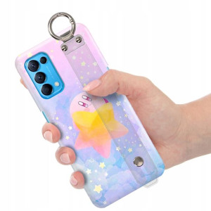 Etui z Paskiem do OPPO RENO 5K Modne Różne Wzory
