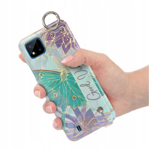 Etui z Paskiem do REALME C20 Case Modne Top Wzory