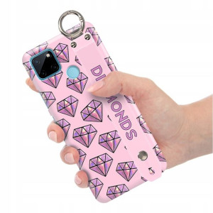 Etui z Paskiem do REALME C21Y Case Modne Top Wzory