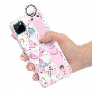 Etui z Paskiem do REALME C21Y Case Modne Top Wzory
