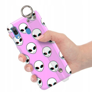 Etui z Paskiem do SAMSUNG A30 Case Modne Mix Wzory