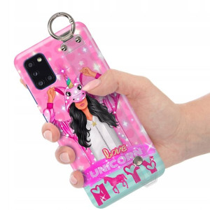 Etui z Paskiem do SAMSUNG A31 Piękne Modne Wzory
